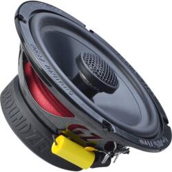 Ground Zero GZRF 6.5SQX 2-utas koaxiális autós hangszórók - 165 mm, 100 W RMS (GZRF 6.5SQX)