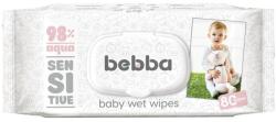 Silkline Bebba Șervețele umede cu capac Silkline Bebba - Sensitive, 80 buc (1351)