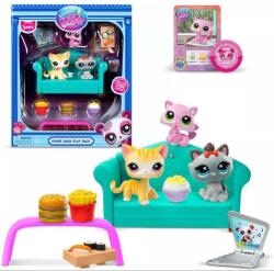 TM Toys Littlest Pet Shop: Diner Dash Játékkészlet, 7. Generáció, 3. Széria - 3 Db-os