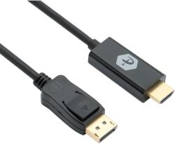 A+ Kábel, Display Port - HDMI (CDPHDMIK)