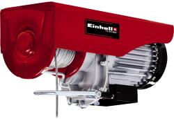 Einhell TC-EH 600 Drótköteles emelő, 1050 W, Felhúzható súly csigával/csiga nélkül 600/300 kg, emelési magasság csigával/csiga nélkül 9/18 m, automatikus fék, automatikus leállás a határokon (2255150)