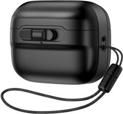 ESR Airpods Pro 2 tartó: ESR Pulse HALOLOCK MAGSAFE AirPods Pro 2 tartó - fekete tok (TG-FD4894240172643-2)