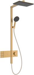 Hansgrohe Raindance Alive Q Showerpipe 210/340 2jet termosztátos zuhanyrendszer, szálcsiszolt bronz 24590140 (24590140)