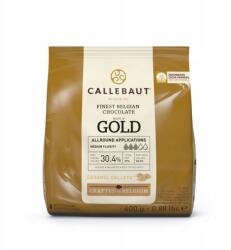 Callebaut Cseppek Callebaut Aranycsokoládé Gold 400g Karamell (CHK-R30GOLD-E0-D94)