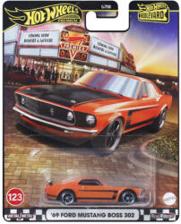 Mattel Hot Wheels, Boulevard, '69 Ford Mustang Boss 302, masina, scara 1: 64, JBL20