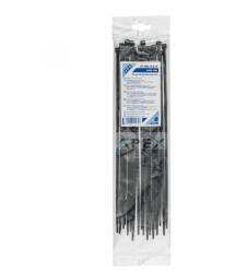 Somogyi Elektronic CT 300/4, 8/B kábelkötegelő, 4, 8 mm széles, 300 mm hosszú, 25 db, fekete
