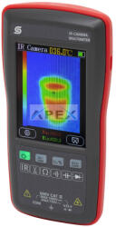 Somogyi Elektronic SMAIRCAM hőkamera multiméter, érintőképernyő, hőfénykép készítése