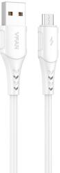 Vipfan Cablu USB la Micro USB Vipfan Colorful X12, 3A, 1m (alb)