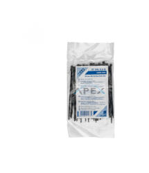 Somogyi Elektronic CT 100/2, 5/B kábelkötegelő, 2, 5 mm széles, 100 mm hosszú, 50 db, fekete