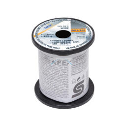 Home SW 1/100 forrasztóón, 1mm, 100g, európai gyártótól származó kiváló minőségű forrasztóón, összetétel: SN/PB: 60/40%, gyanta: 2, 0% - webmuszaki
