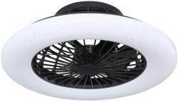 GLOBO Travo mennyezeti lámpaventilátor 1x30 W fekete 03628B