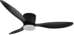 GLOBO Armando mennyezeti lámpaventilátor 1x20 W fekete 03666S
