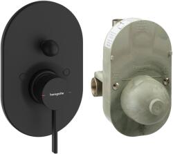 Hansgrohe Zesis S kád és zuhany csaptelep süllyesztett fekete 74418670