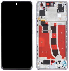  NBA001LCD10112002766229288 Huawei Nova 8 OLED kijelző érintővel Ezüst kerettel, előlap (NBA001LCD10112002766229288)