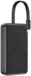 Baseus P1002210B113-Z1 Baseus Mini 10000mAh 30W mágneses Powerbank (fekete) Bayern Edition (P1002210B113-Z1)