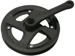 MVTek Hajtómű Junior 16" 1seb, 36fog, Hajtókar Hossz: 127mm Fekete, Láncvédős - elitebike