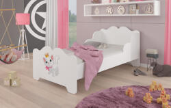 ADRK Ágy matraccal XIMENA CAT 160x80, Fehér - smartbutor