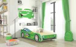 ADRK SPEED matraccal 160x80 ágy, Zöld - smartbutor