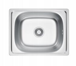 Erga HD, 1 rekeszes acél mosogató 460x410x160 mm, MicroDekor felület, ERG-MLS-HD4641D (ERG-MLS-HD4641D)