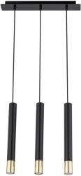Sigma Sopel Grand fekete-arany függesztett lámpa (SIG-33395) GU11 3 izzós IP20