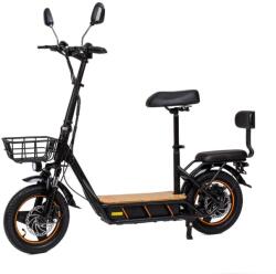 KuKirin C1 Pro Elektromos Roller 48V 26Ah Akkumulátorral, 14 hüvelykes fekete