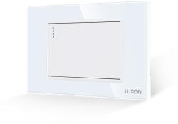 Luxion Intrerupator Simplu Mecanic LUXION cu Rama din Sticla, Standard Italian, 3M