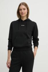GUESS felső SOFIA fekete, női, sima, kapucnis, O5RQ02 KCO31 - fekete M