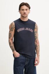 Guess Jeans pamut póló sötétkék, M5GP31 K8HM0 - sötétkék XL