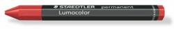 STAEDTLER Jelölőkréta, mindenre író, vízálló (omnigraph), STAEDTLER Lumocolor 236, piros - officeland