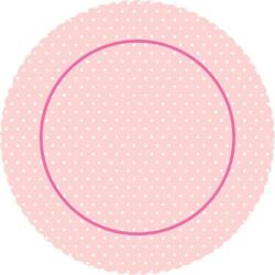 Alvarak Színes torta alátét rózsaszín 27cm - Alvarak (CB5)