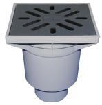 HL HL606/1 Perfekt padlóösszefolyó DN110 függőleges kimenettel (HL606/1)