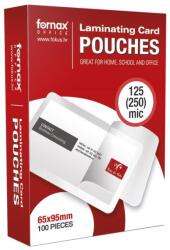Fornax Lamináló fólia 65x95mm, TB kártya 125 micron 100 db/doboz, Fornax (A-103750)
