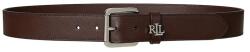Lauren Ralph Lauren bőr öv fekete, 412968765 - barna XS