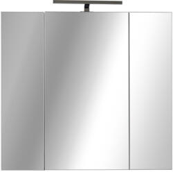 Piramida AKVA Tükrös fürdőszobai szekrény LED világítással - 75 x 69 x 15 cm (8375RXXX) - moretti