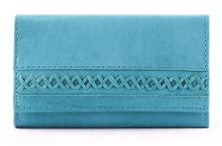 S. Belmonte Bőr kulcstartó türkiz színben S Belmonte (sb-01-turkiz)