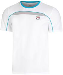 Fila Austarlian Open Asher Crew T-Shirt - white/silver scone - Fehér