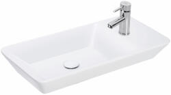 Sanovit - PULTRA ültethető - Top Counter- porcelán mosdó - bal vagy jobb csaplyukas - - 70 x 35 cm (3070) - moretti