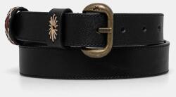 Weekend Max Mara bőr öv fekete, női, 2515501075600 - fekete L