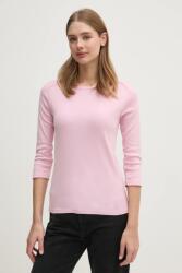 Benetton pamut hosszúujjú rózsaszín, 3GA2E16A1 - rózsaszín M - answear - 6 290 Ft