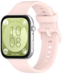 SILICONE Cserélhető szíj Huawei Watch Fit 4 / Fit 4 Pro rózsaszínhez