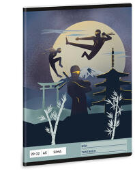 Ars Una Füzet sima ARS UNA A/5 32 lapos 20-32 Ninjas in the Dark (53614575) - papir-bolt