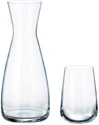 Maison Forine Set servire apa, 5 piese, 1 carafa 1L, 4 pahare 330ml, Gourmet (814059)