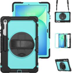  SOLID 360 Strapabíró tok Samsung Galaxy Tab S10 FE+ készülékhez, világoskék