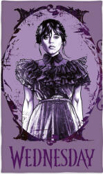 Jerry Fabrics Wednesday Gothic kéztörlő, arctörlő, törölköző 30x50cm (JFK106403) - kidsfashion