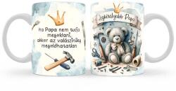 Nevesajándék Bögre Papáknak - Legkirályabb Papa - Apák Napi Ajándék (B1115)