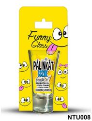 Neves Ajándék Neves pálinkás pohár 0, 75 ml Aki pálinkát iszik, tovább él! (NTU008)