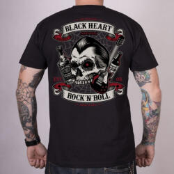 Black Heart tricou bărbați BLACK HEART - BEER AND WHISKEY - Black - 8048