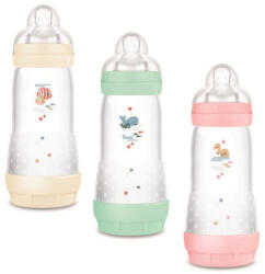 MAM Cumisüveg Anti-colic, megújult! egész karton, 320 ml széles szájú (6 db/kr) (cmaouk)