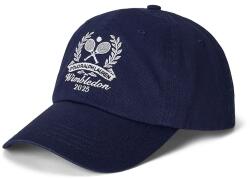 Ralph Lauren pamut baseball sapka sötétkék, nyomott mintás, 710970539 - sötétkék Univerzális méret
