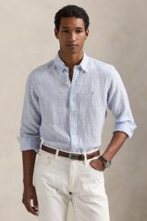 Ralph Lauren len ing legombolt galléros, regular, 710968973 - kék L